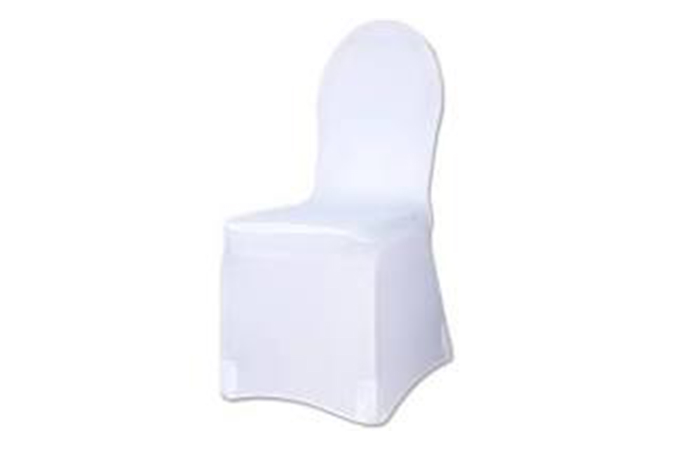 Housse de chaise blanche