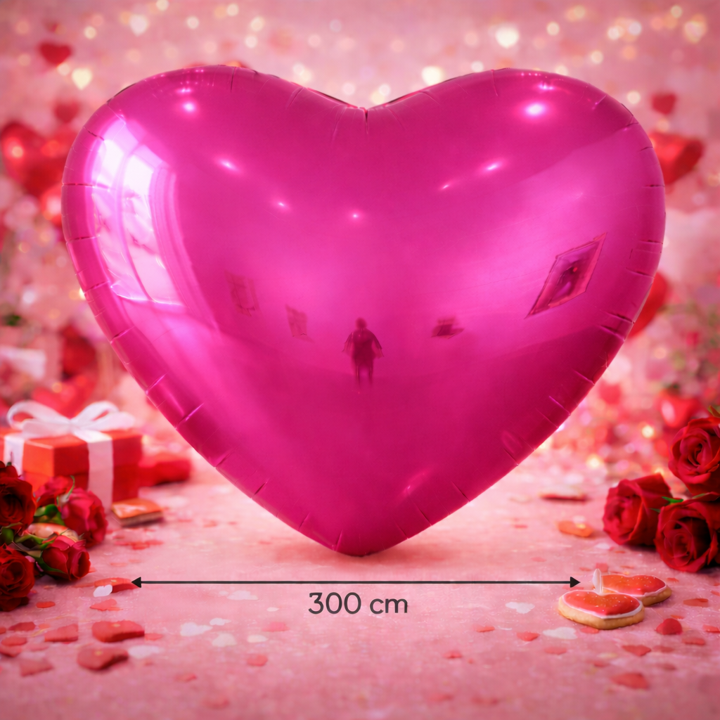 300cm_coeur_gonflable_rose