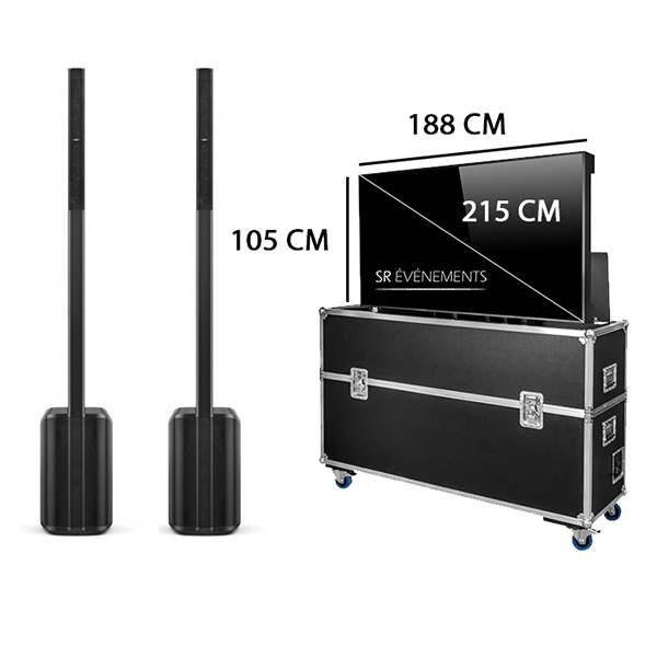 Solution vidéo et TV lift