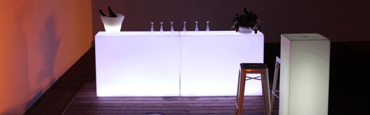 Bar tablette lumineux